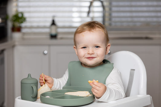 What is the best way to clean silicone dinnerware?