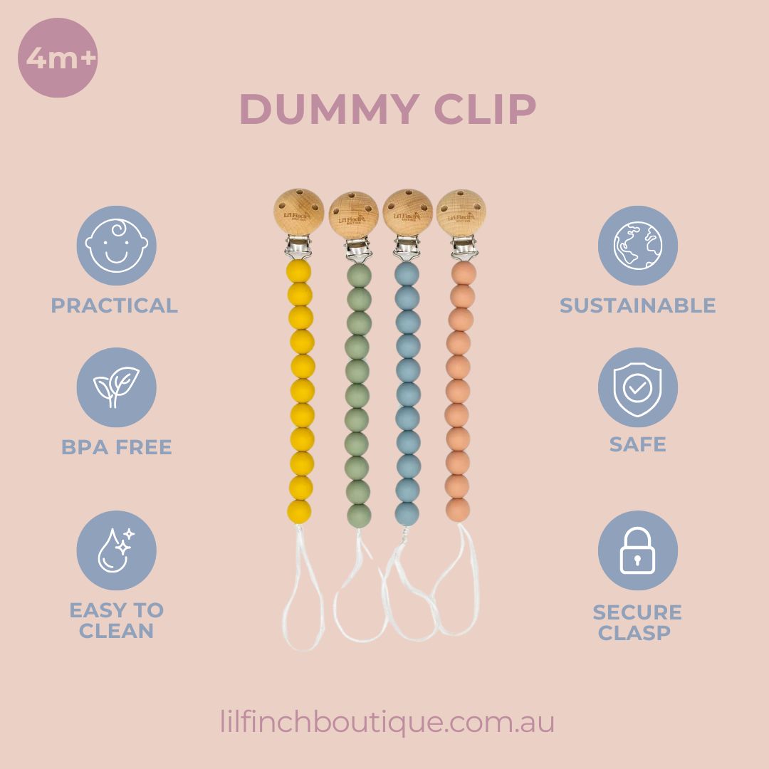 Silicone dummy clip