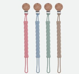 Silicone Dummy Clip Plaited