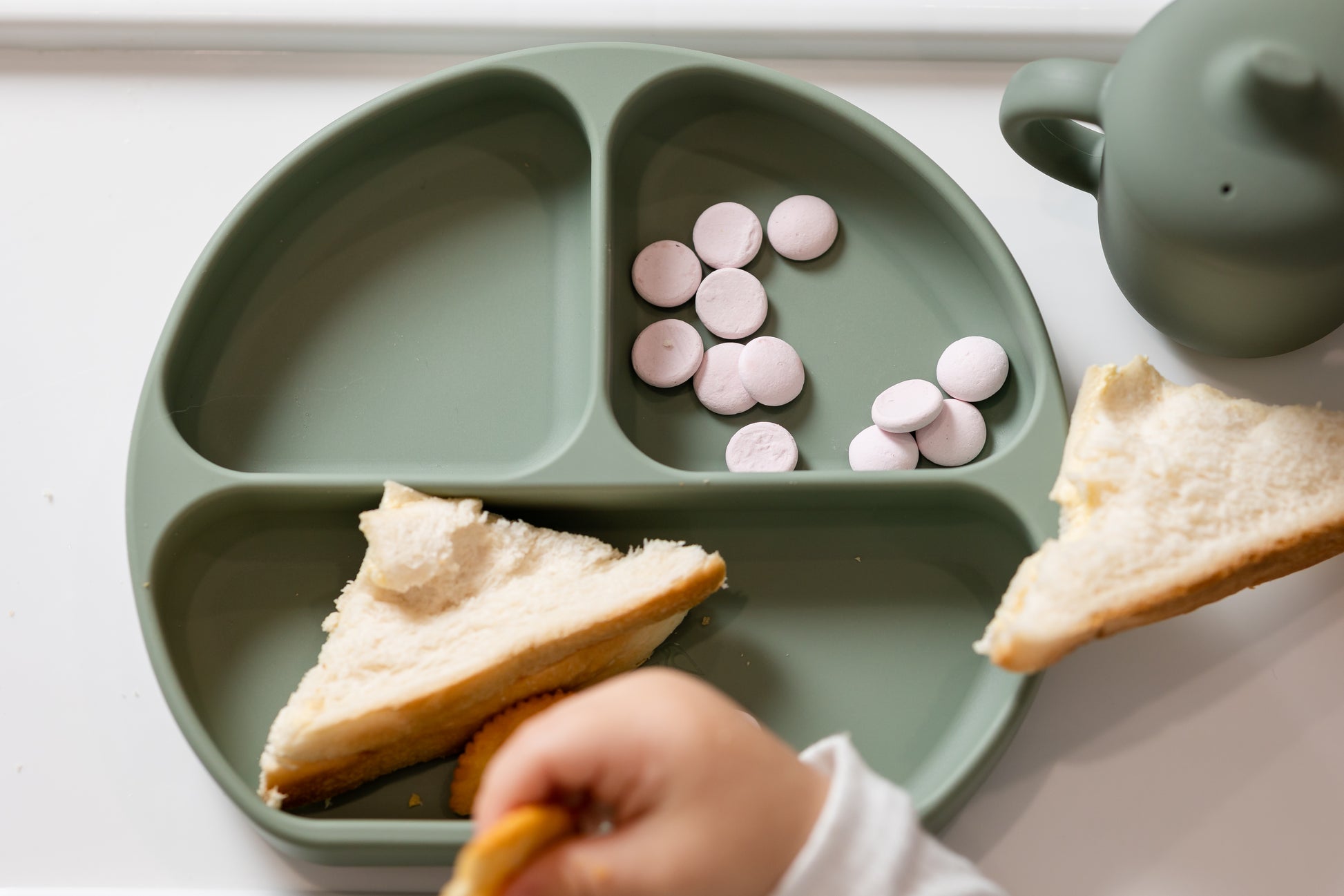 Silicone Suction Divider Plate