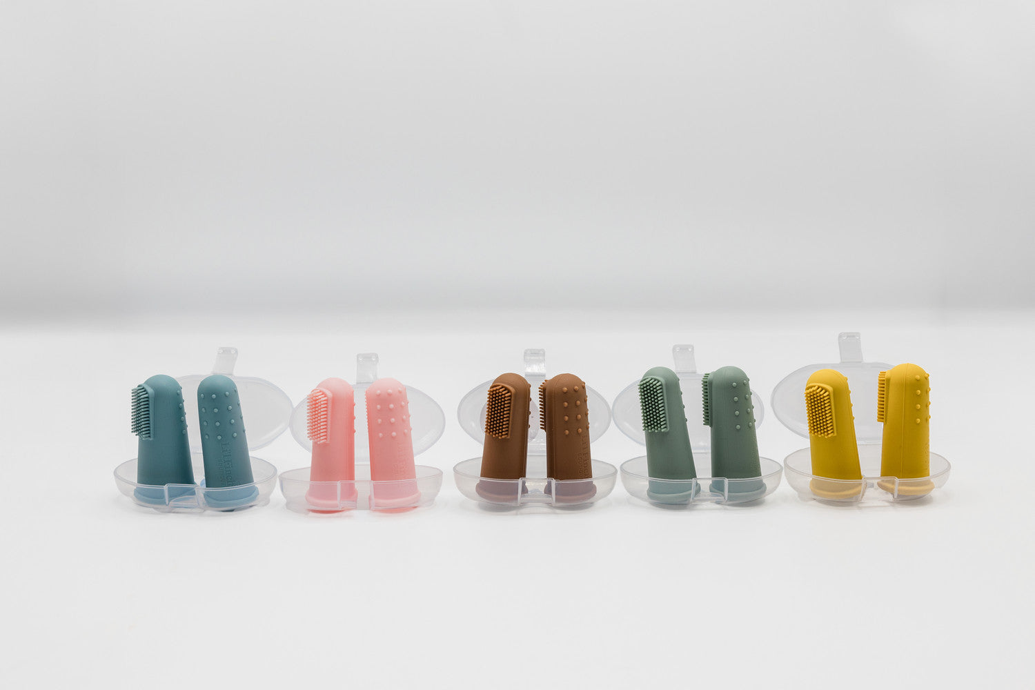 Silicone Finger Toothbrush Twin Pack