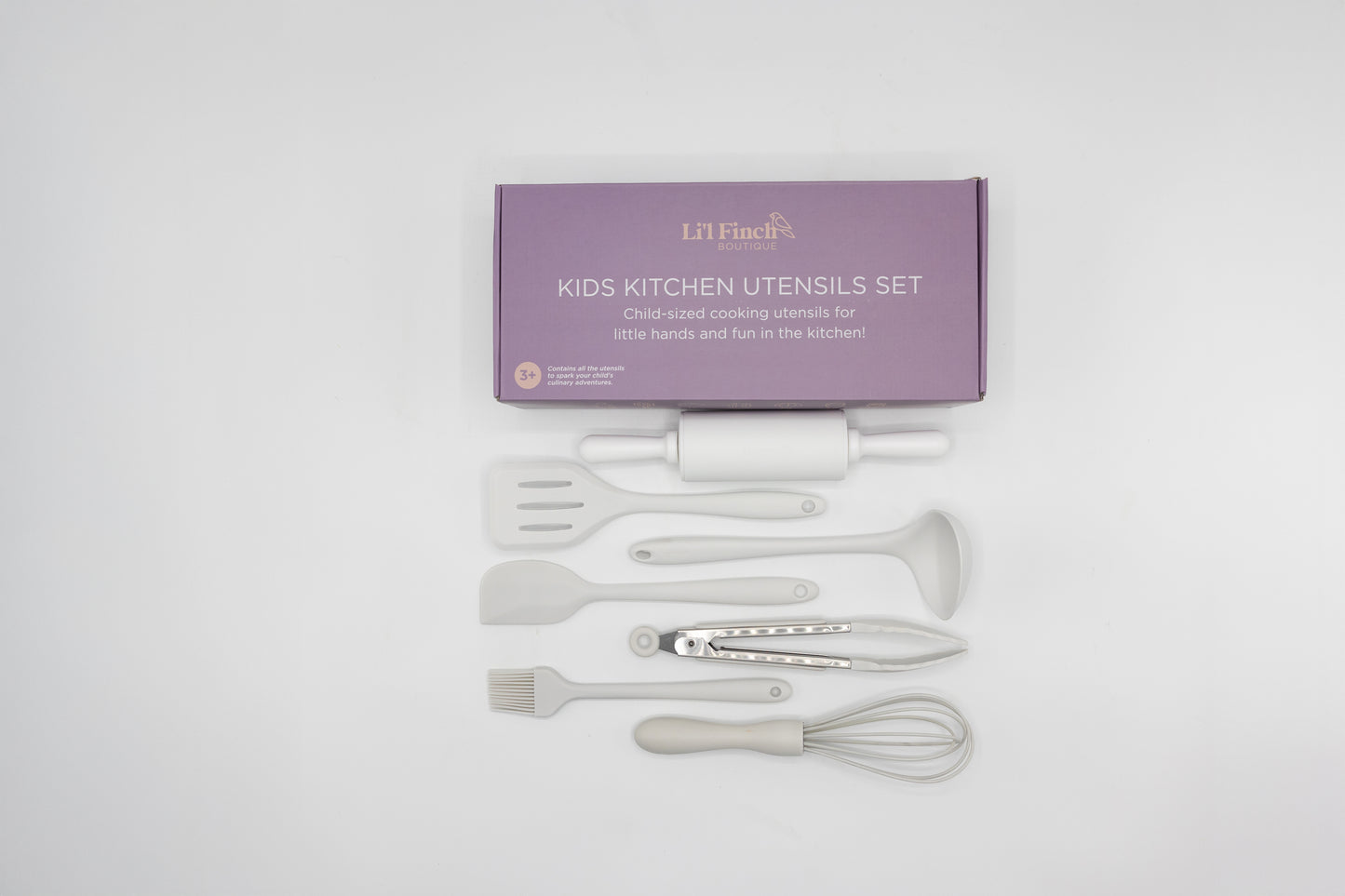 Silicone Kids Kitchen Utensils___