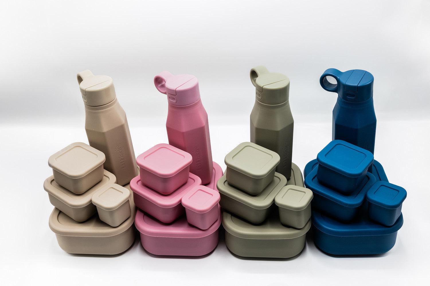 Silicone Lunch Box Bundle Colours