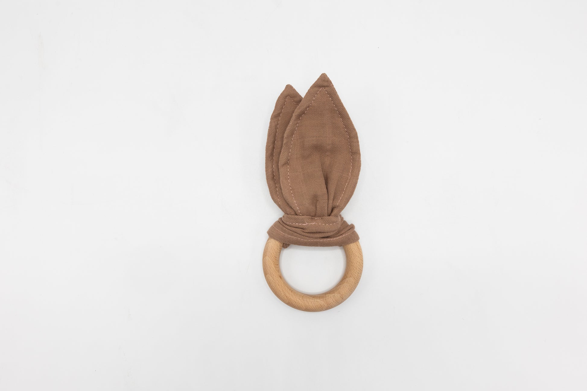 Bunny Ear Teether Pink