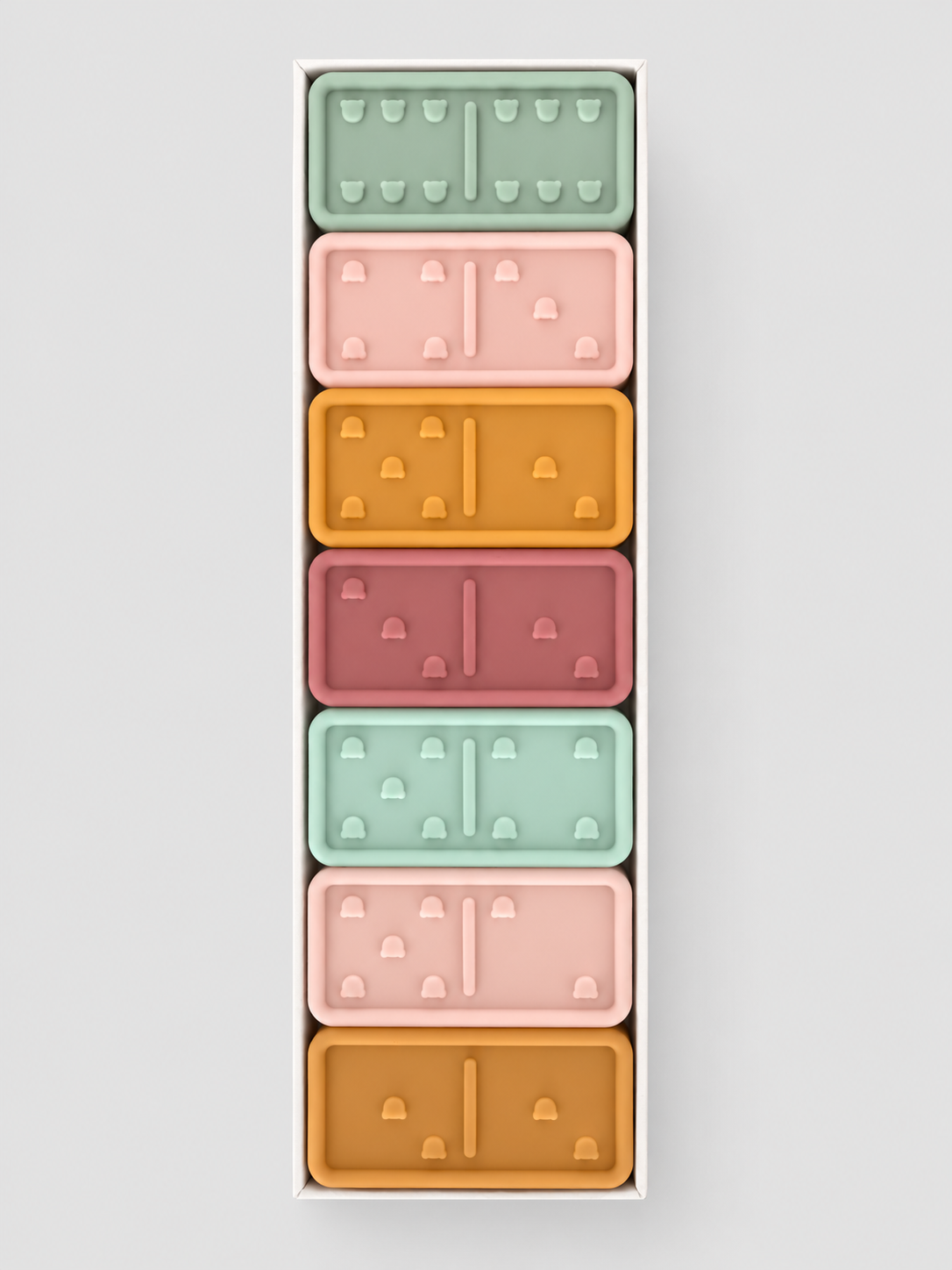 Silicone 28 Piece Dominoes Set for Kids & Toddlers
