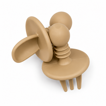 silicone baby easy grip cutlery Latte