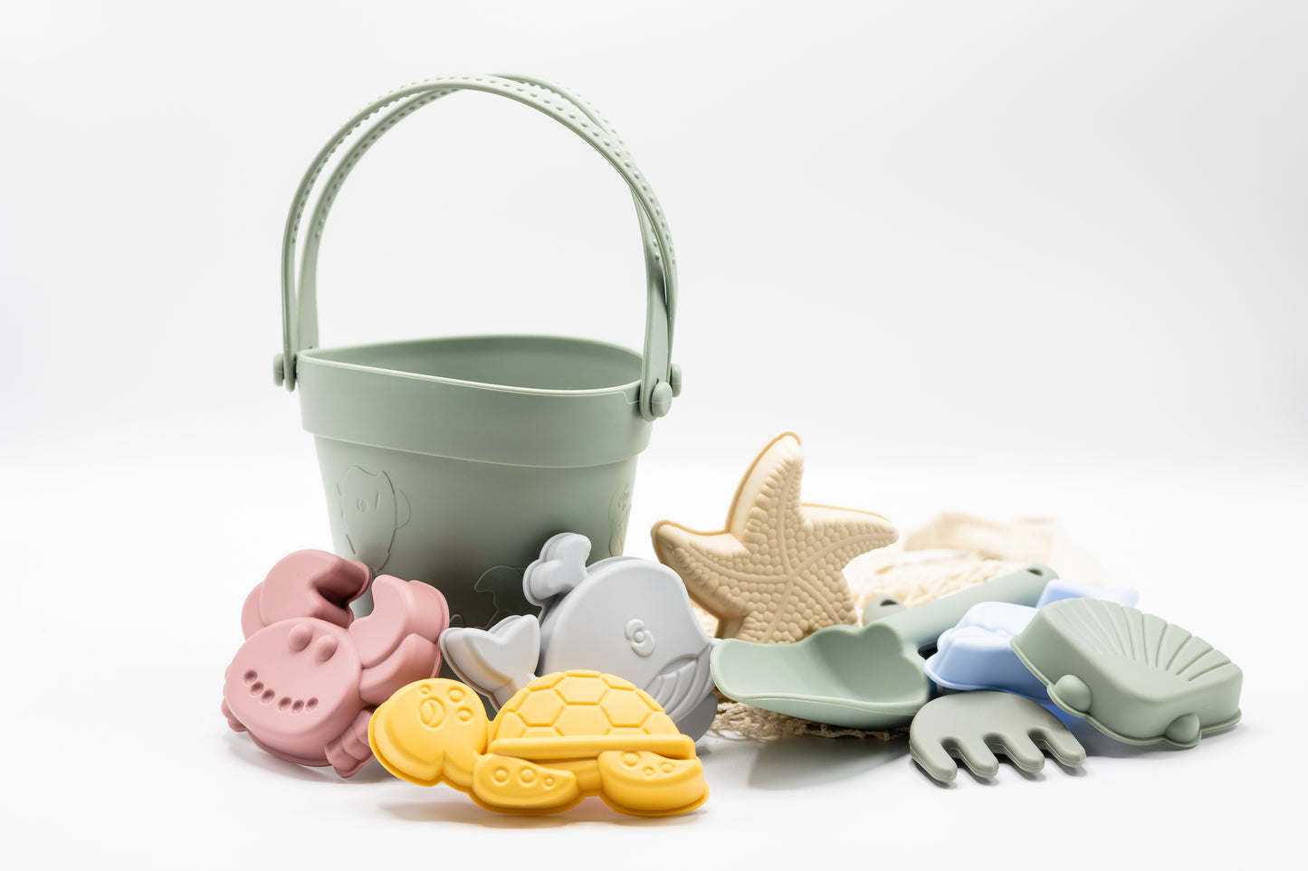 Beach Bucket & Sand Moulding Set