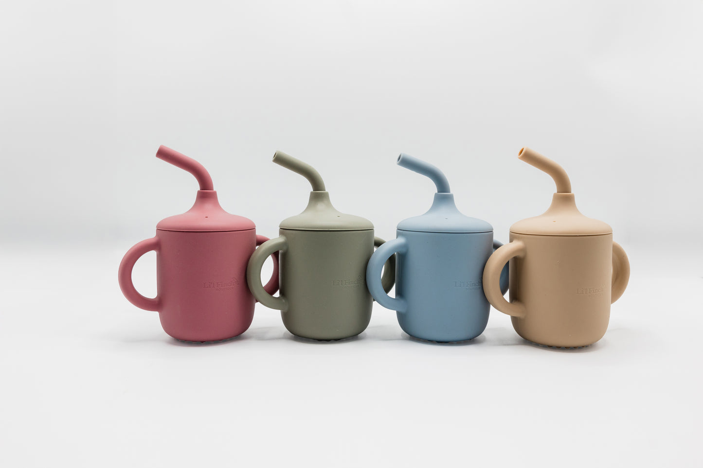 Sippy Cup with Straw & Handles