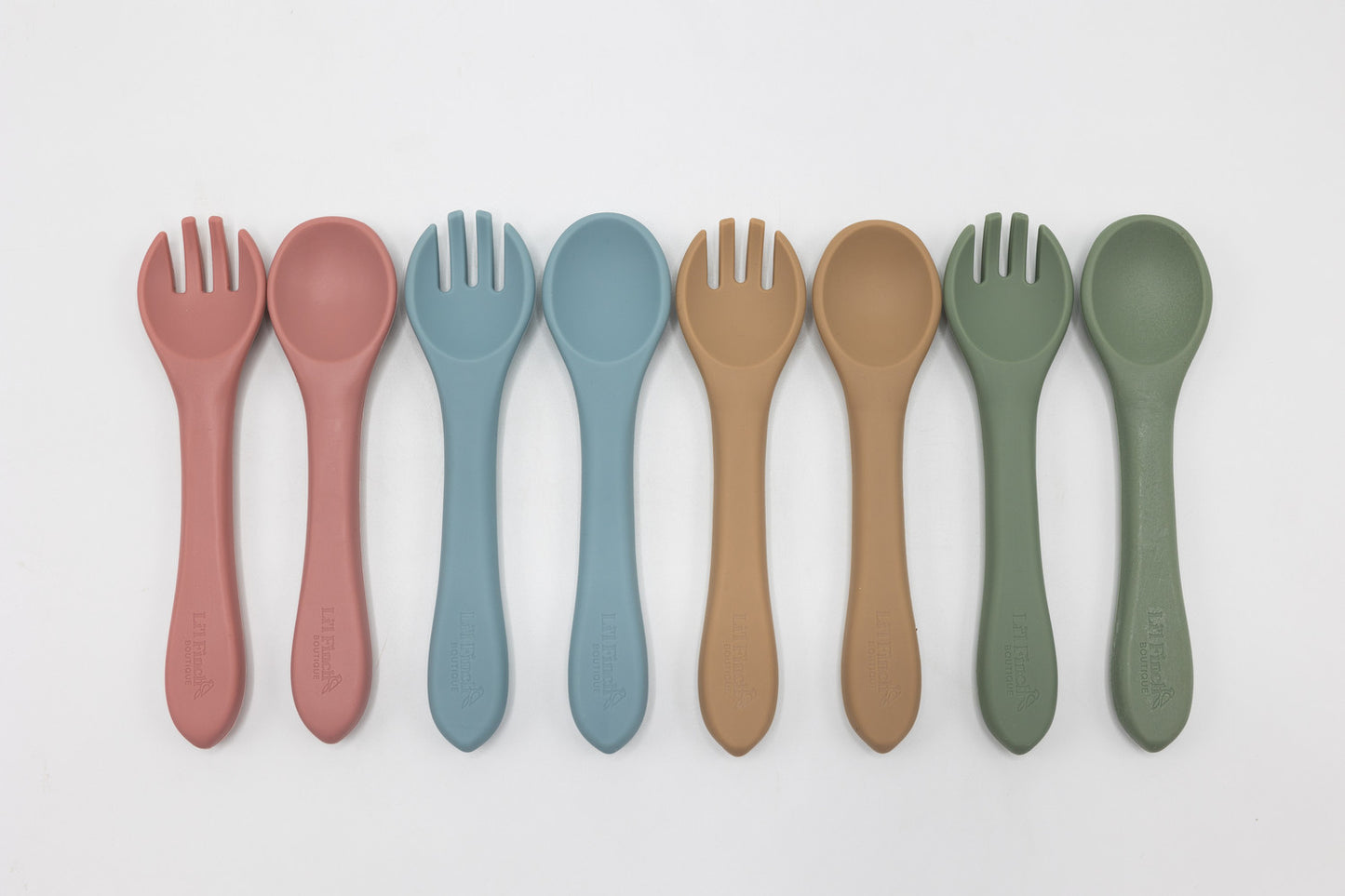 Silicone Fork & Spoon Set