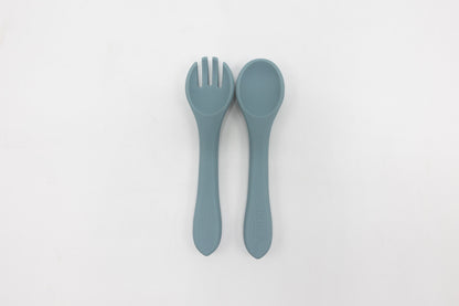 Silicone Fork & Spoon Set