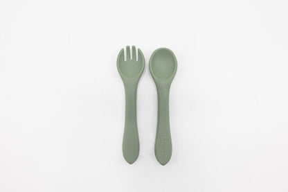 Silicone Fork & Spoon Set