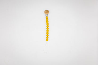 Silicone Dummy Clip Yellow