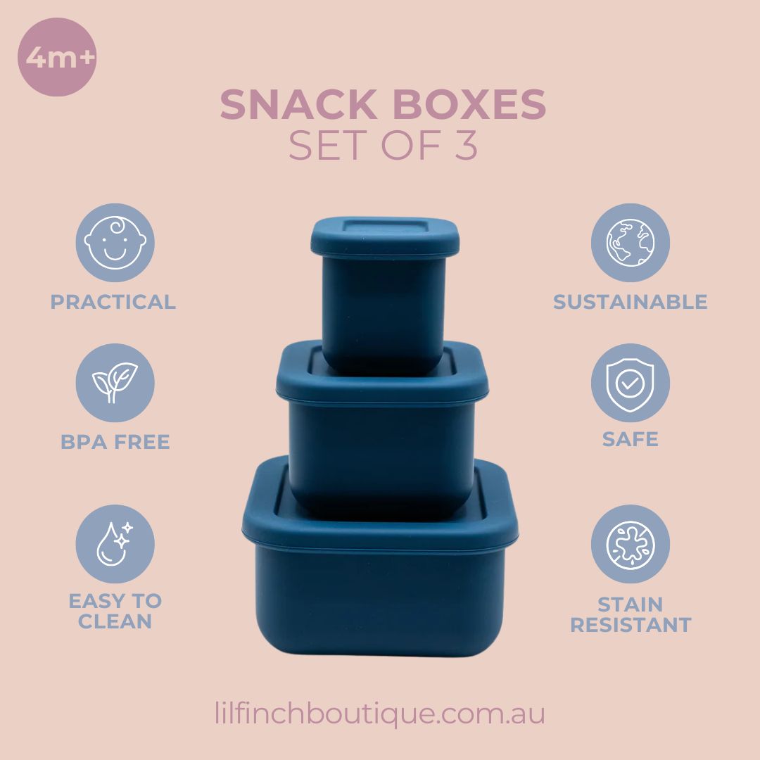 Silicone snack boxes_treats for kids_Silicone preschool treat_silicone school lunch box