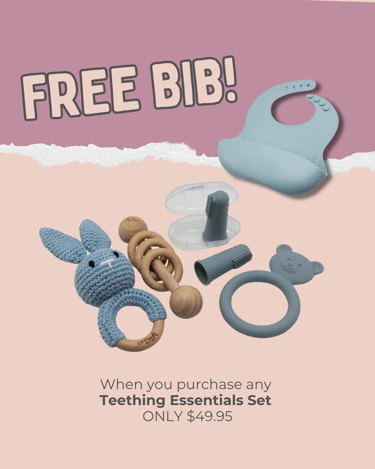 Teething Essentials With FREE BIB