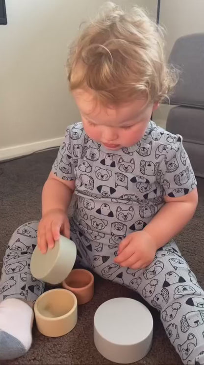 5 Piece Stacking Cups
